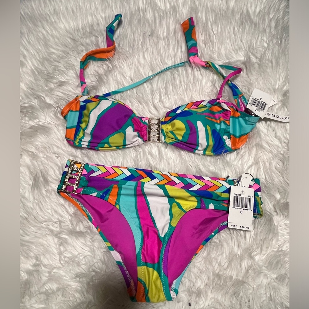 Trina Turk new colorful bikini
